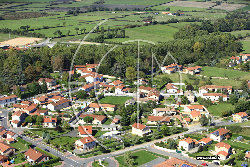 Photo arienne de L'Hpital-le-Grand