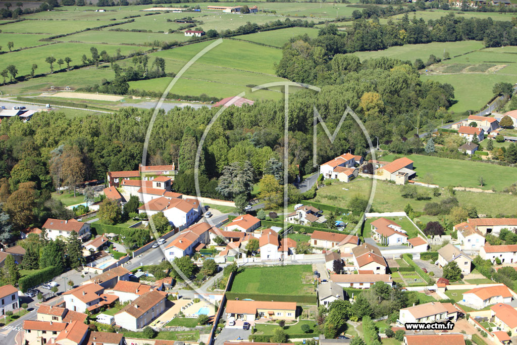 Photo arienne de L'Hpital-le-Grand