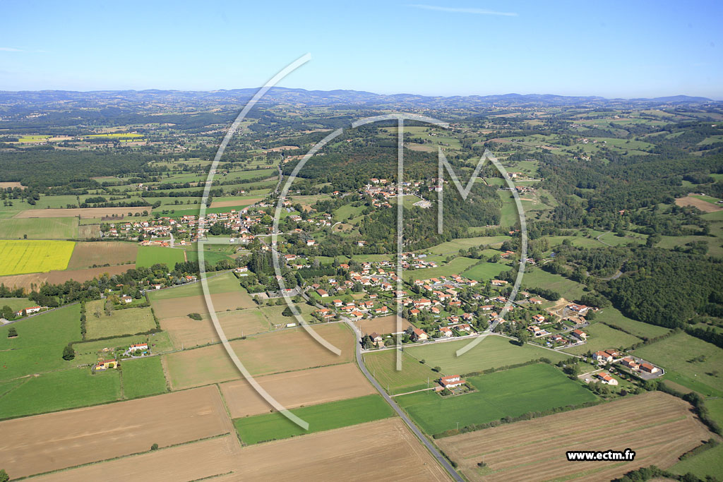 Photo arienne de Saint-Cyr-les-Vignes