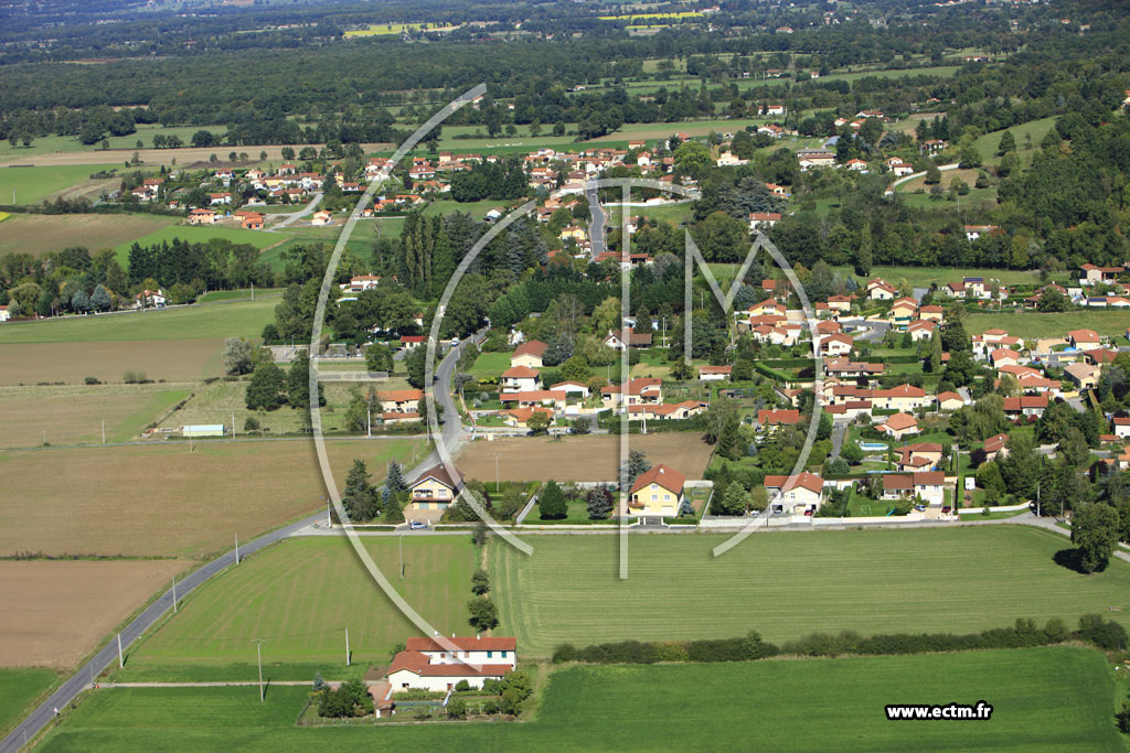 Photo arienne de Saint-Cyr-les-Vignes