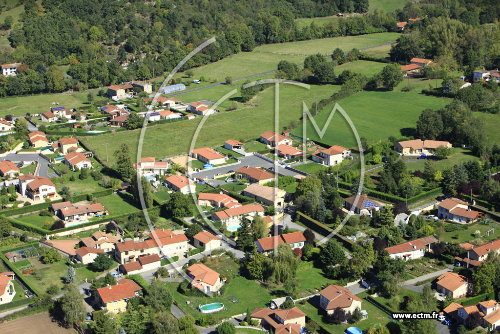 Photo arienne de Saint-Cyr-les-Vignes