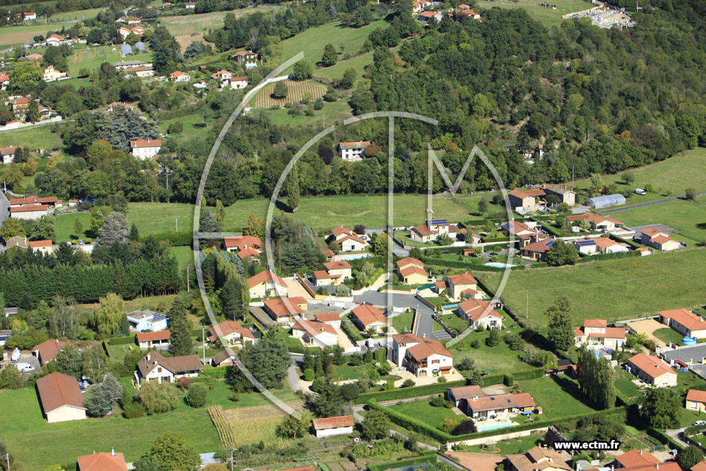 Photo arienne de Saint-Cyr-les-Vignes