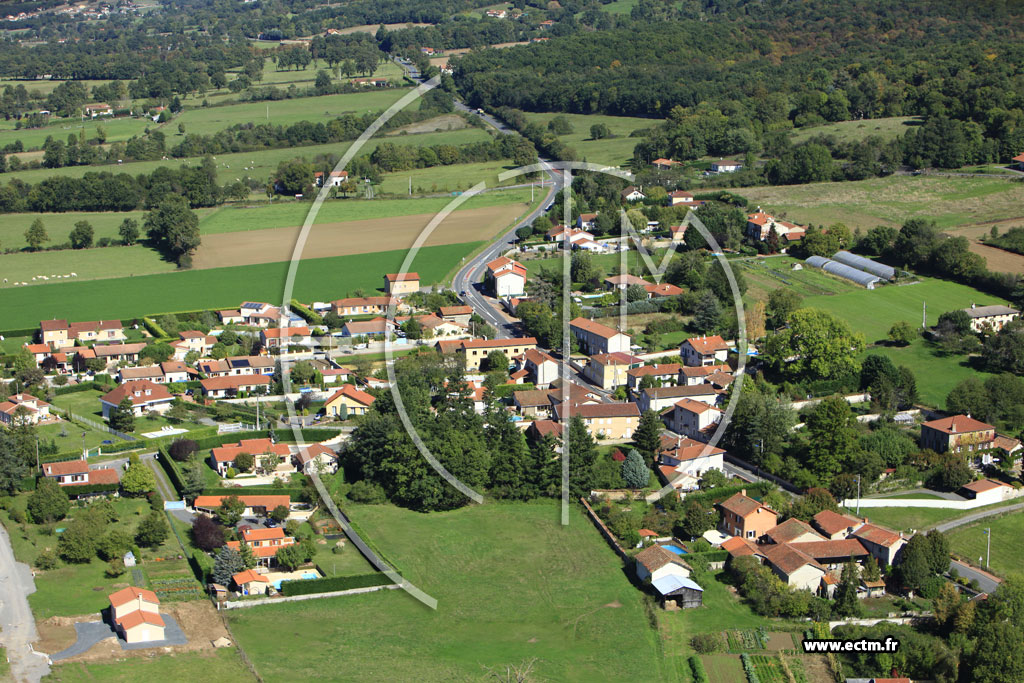 Photo arienne de Saint-Cyr-les-Vignes