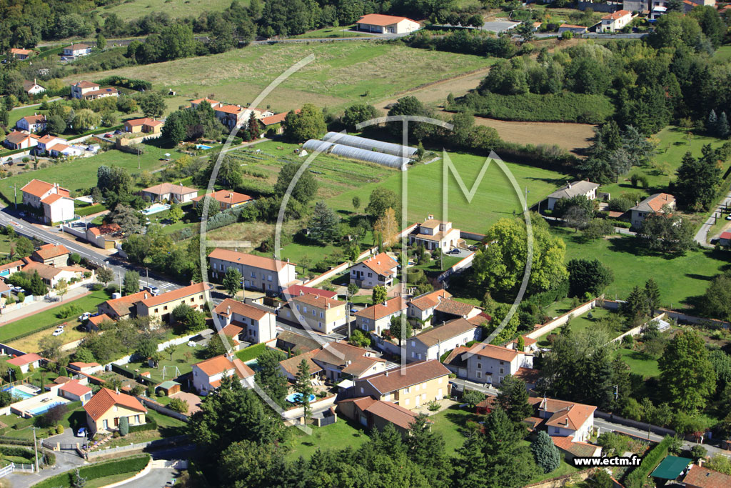 Photo arienne de Saint-Cyr-les-Vignes