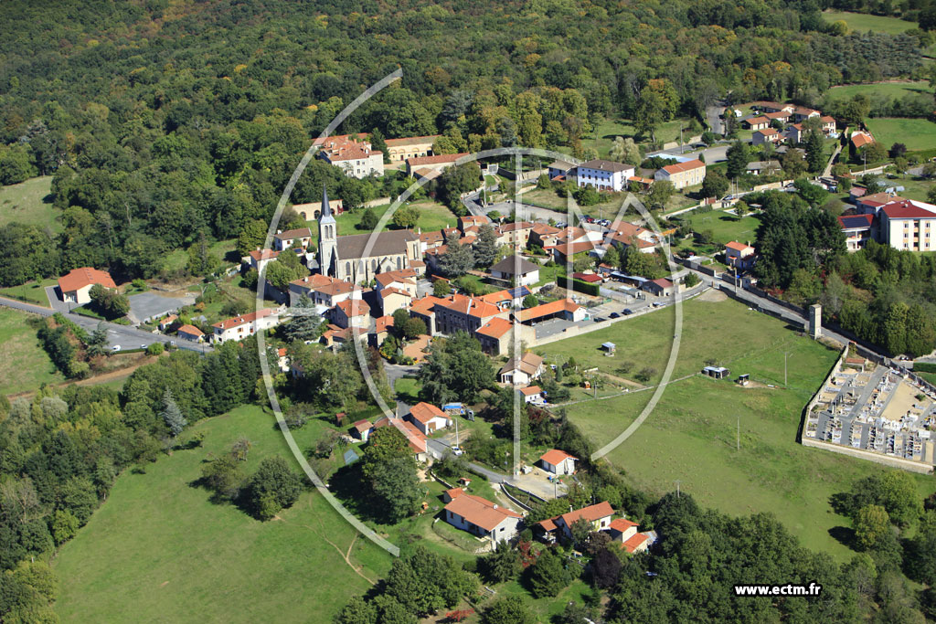 Photo arienne de Saint-Cyr-les-Vignes