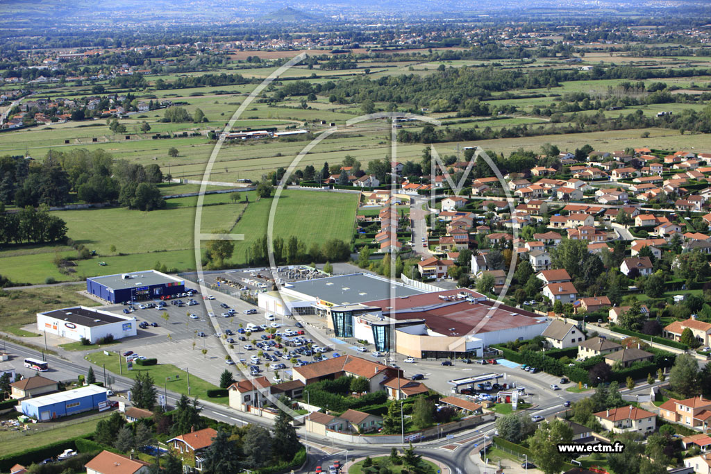 Photo arienne de Saint-Cyprien