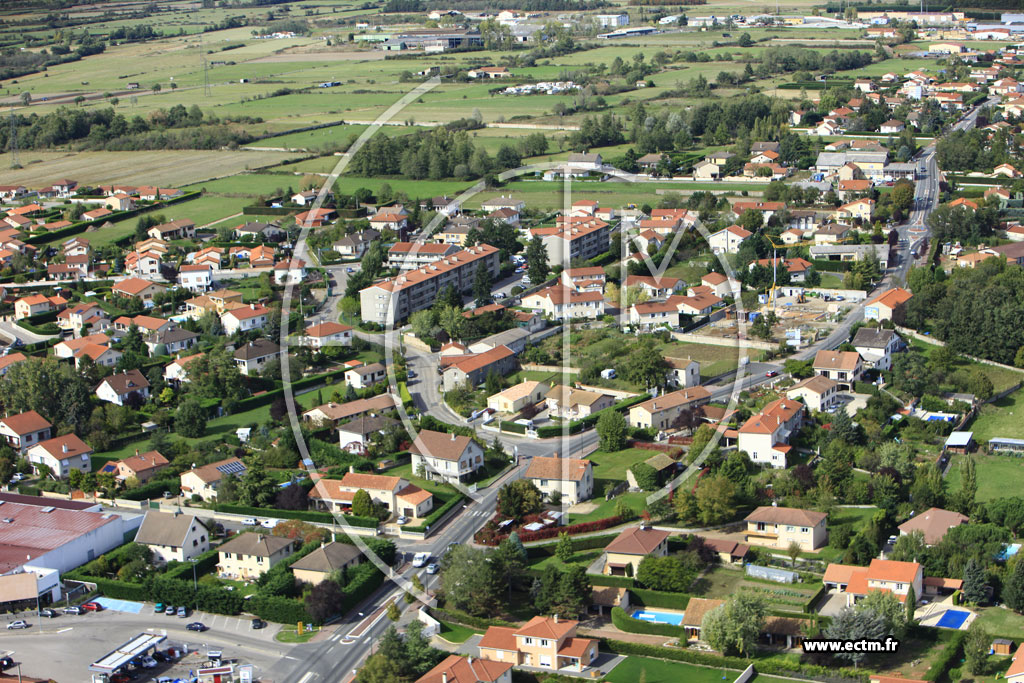 Photo arienne de Saint-Cyprien