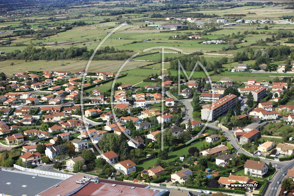 Photo arienne de Saint-Cyprien