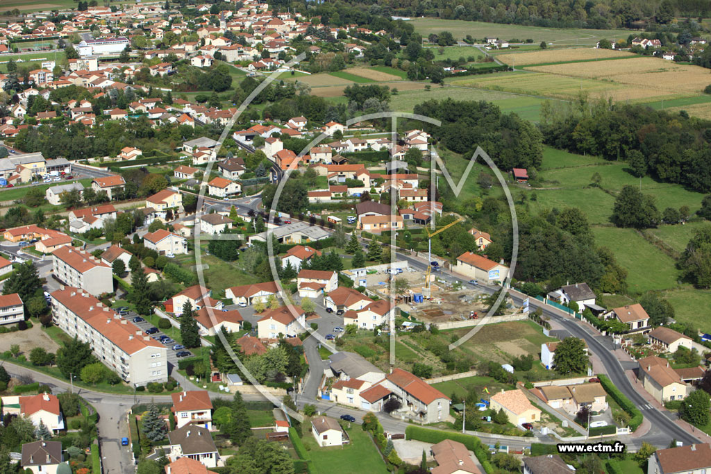 Photo arienne de Saint-Cyprien
