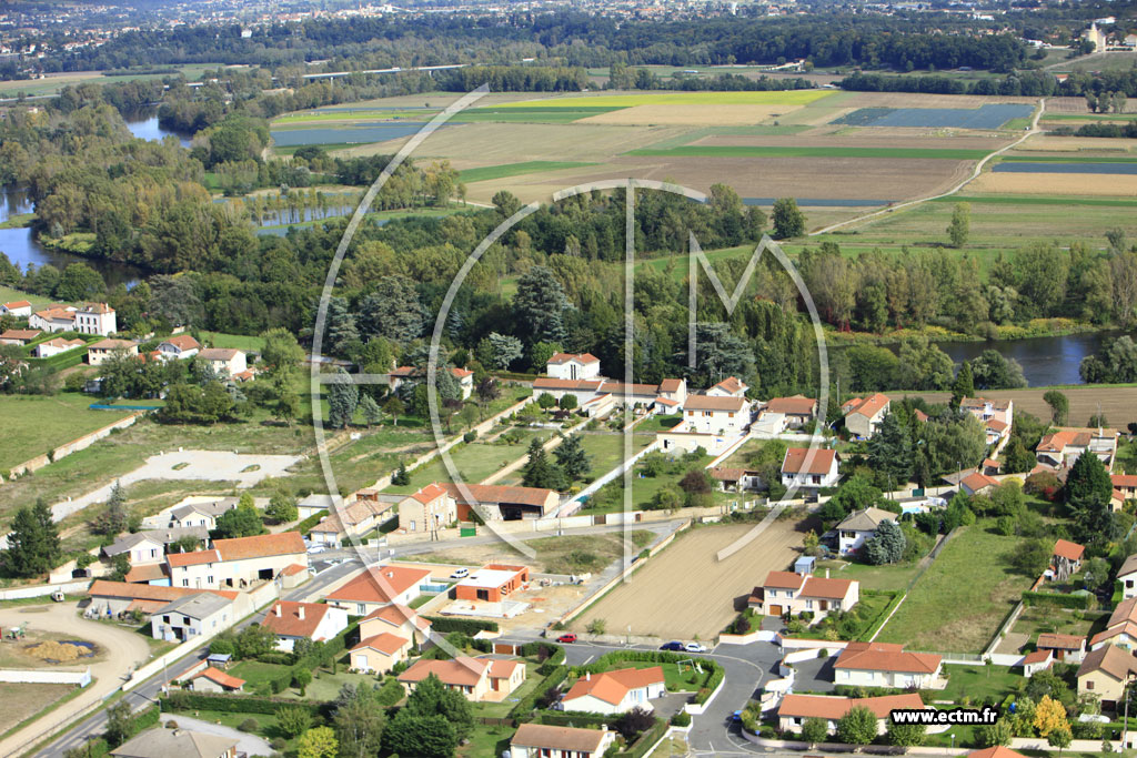Photo arienne de Saint-Cyprien