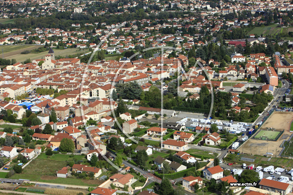 Photo arienne de Saint-Just-Saint-Rambert (Saint Rambert)