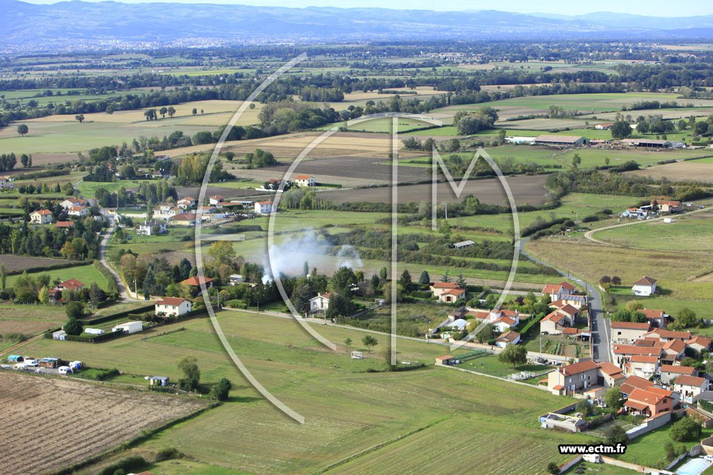 Photo arienne de Sury-le-Comtal (Epeluy)