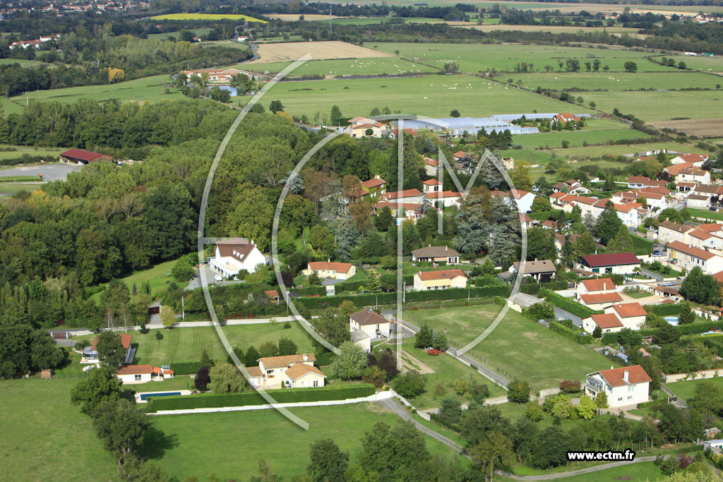 Photo arienne de L'Hpital-le-Grand