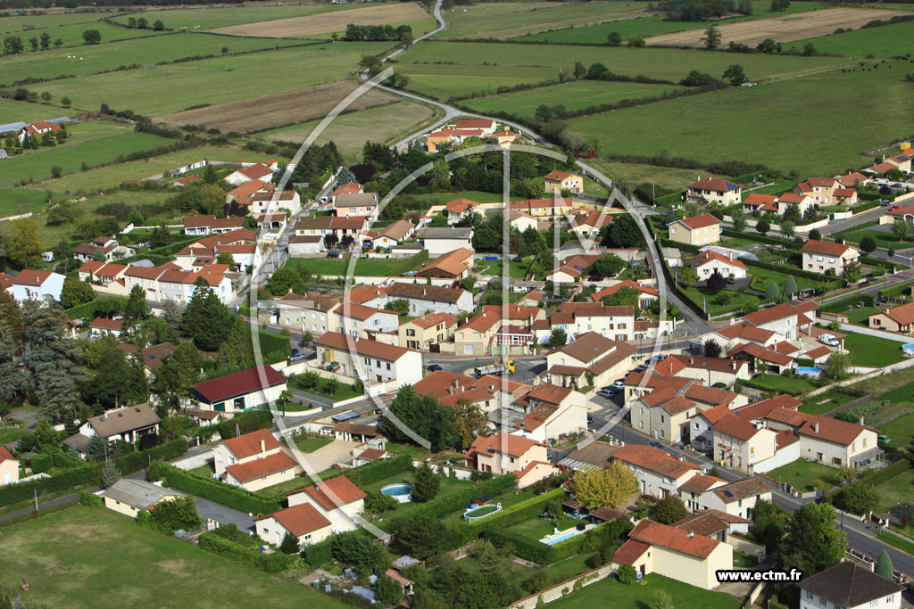 Photo arienne de L'Hpital-le-Grand