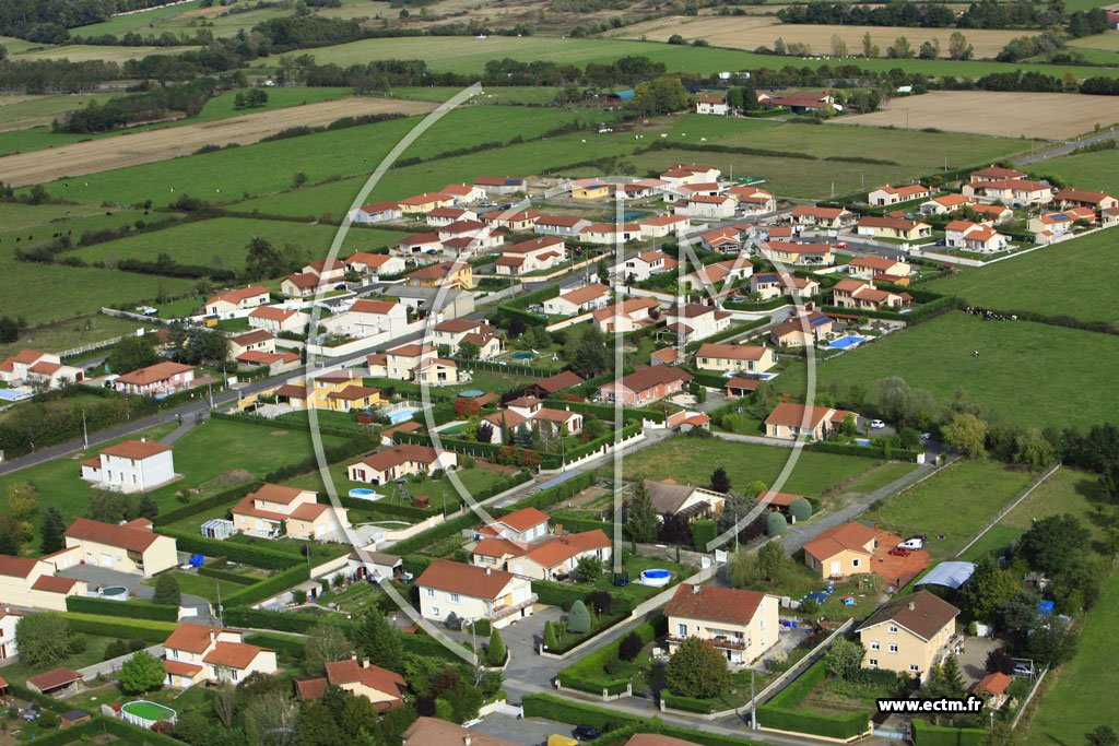 Photo arienne de L'Hpital-le-Grand