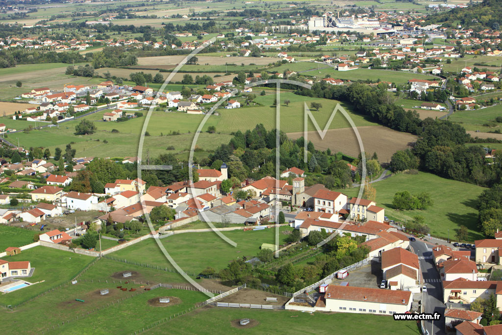 Photo arienne de Saint-Georges-Haute-Ville