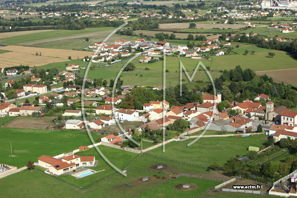 Photo arienne de Saint-Georges-Haute-Ville