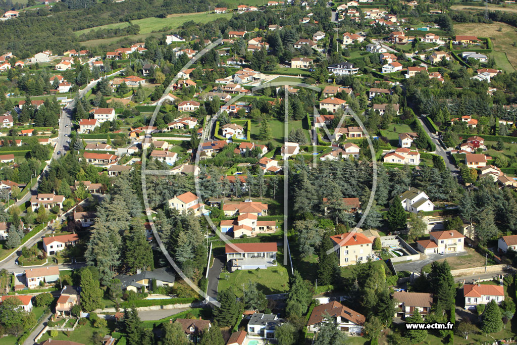 Photo arienne de Saint-Just-Saint-Rambert (Avenue du Belvdre)