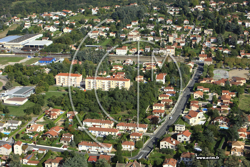 Photo arienne de Saint-Just-Saint-Rambert (Boulevard Carnot)