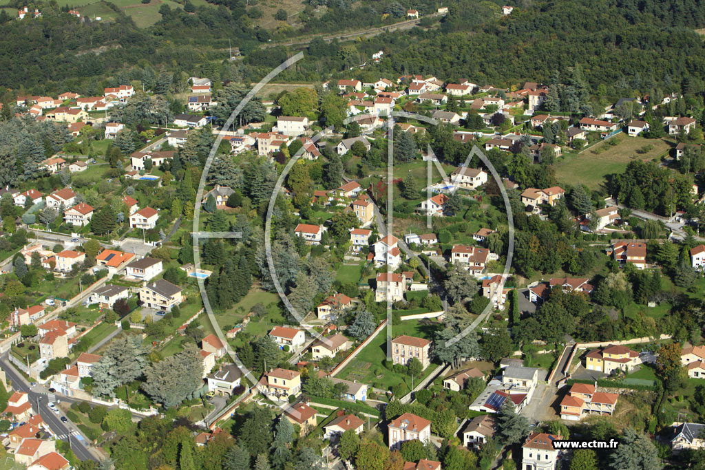 Photo arienne de Saint-Just-Saint-Rambert (Chemin des Vignes)