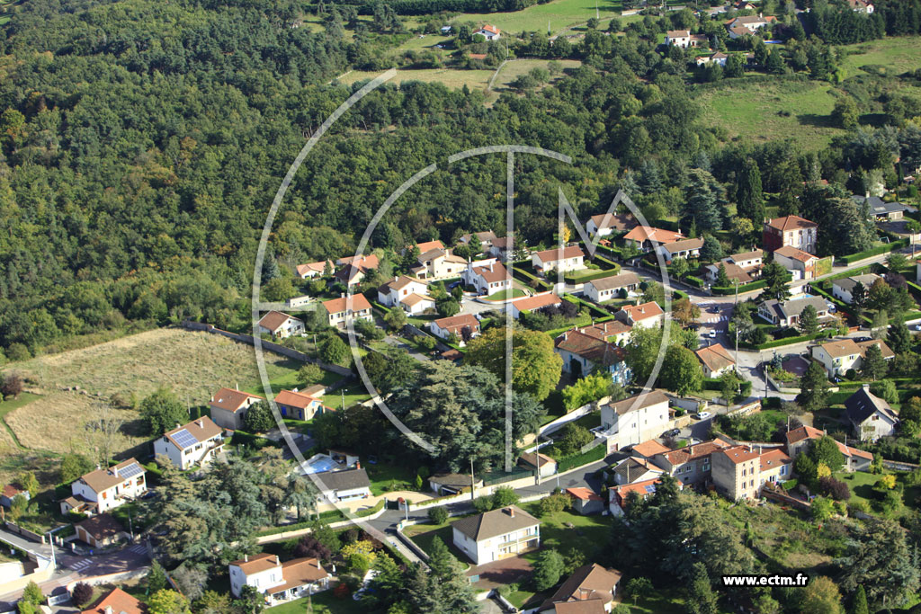 Photo arienne de Saint-Just-Saint-Rambert (La Tranchardire)