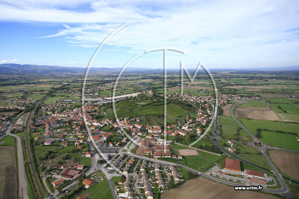 Photo arienne de Saint-Romain-le-Puy