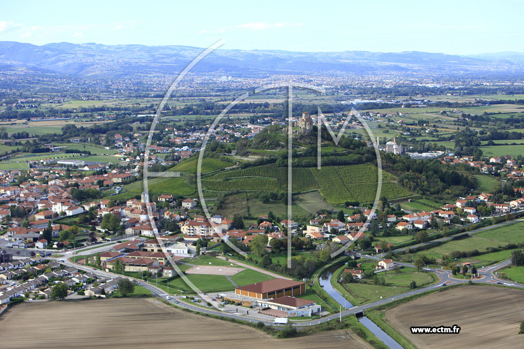 Photo arienne de Saint-Romain-le-Puy