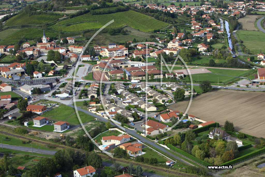 Photo arienne de Saint-Romain-le-Puy