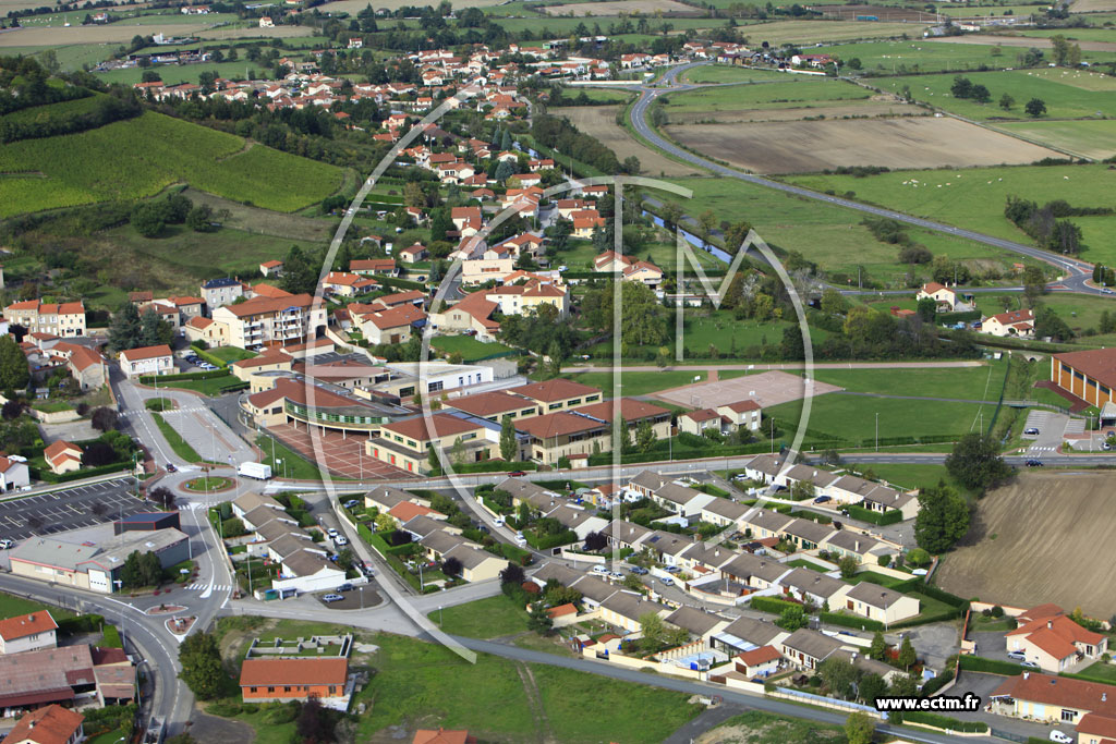 Photo arienne de Saint-Romain-le-Puy