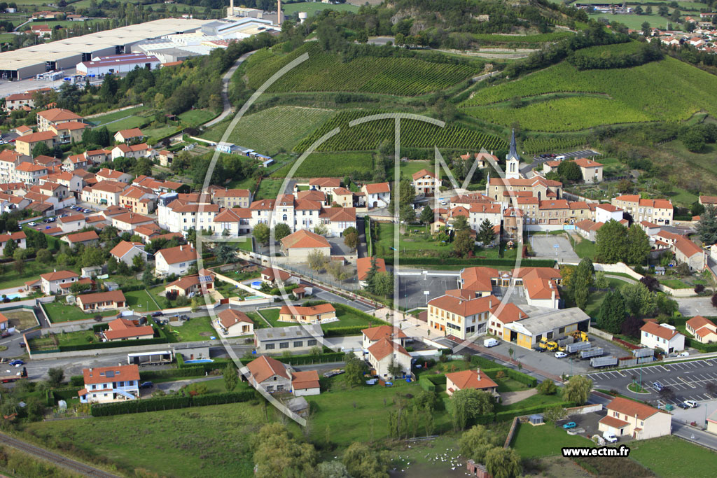 Photo arienne de Saint-Romain-le-Puy