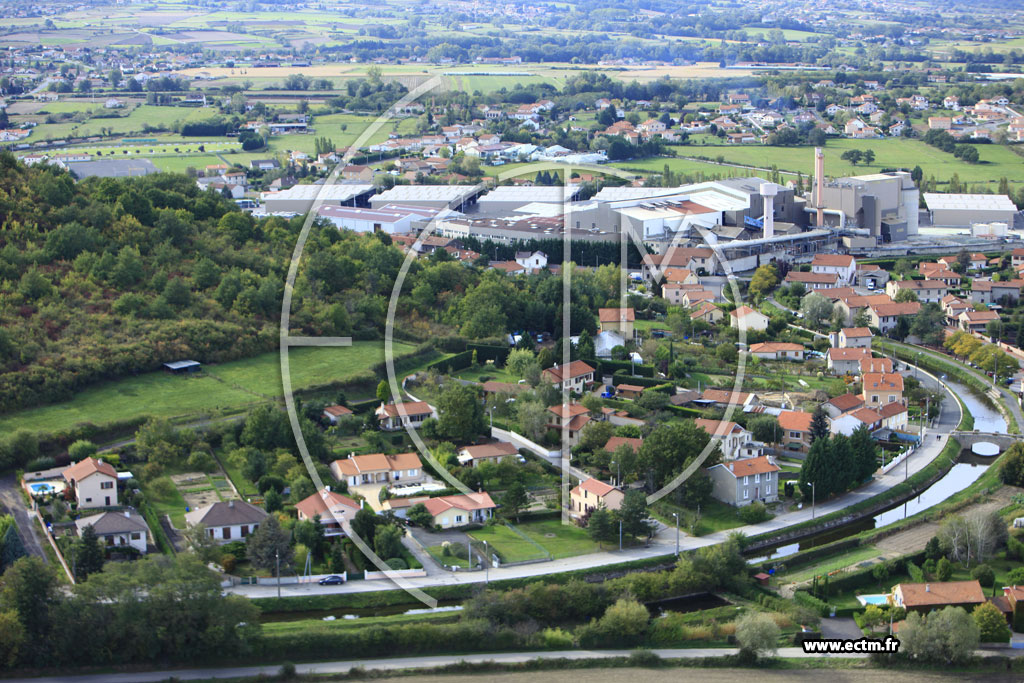 Photo arienne de Saint-Romain-le-Puy