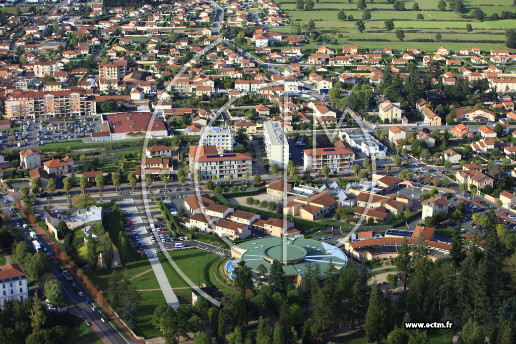 Photo arienne de Montrond-les-Bains (Boulevard du Chteau)