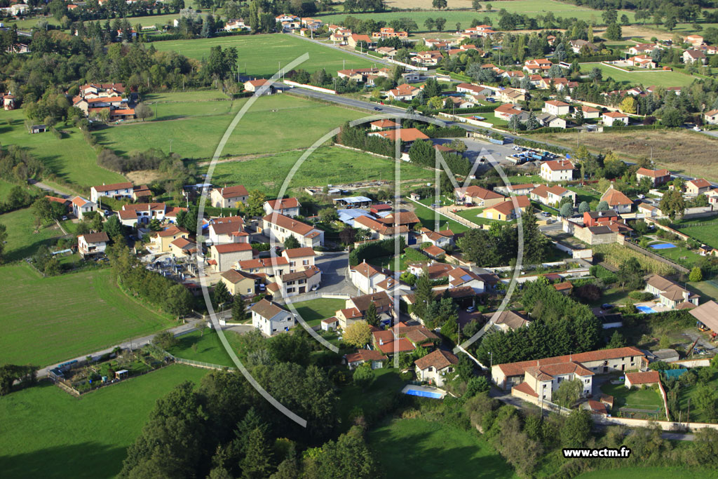 Photo arienne de Montrond-les-Bains (Meylieu)