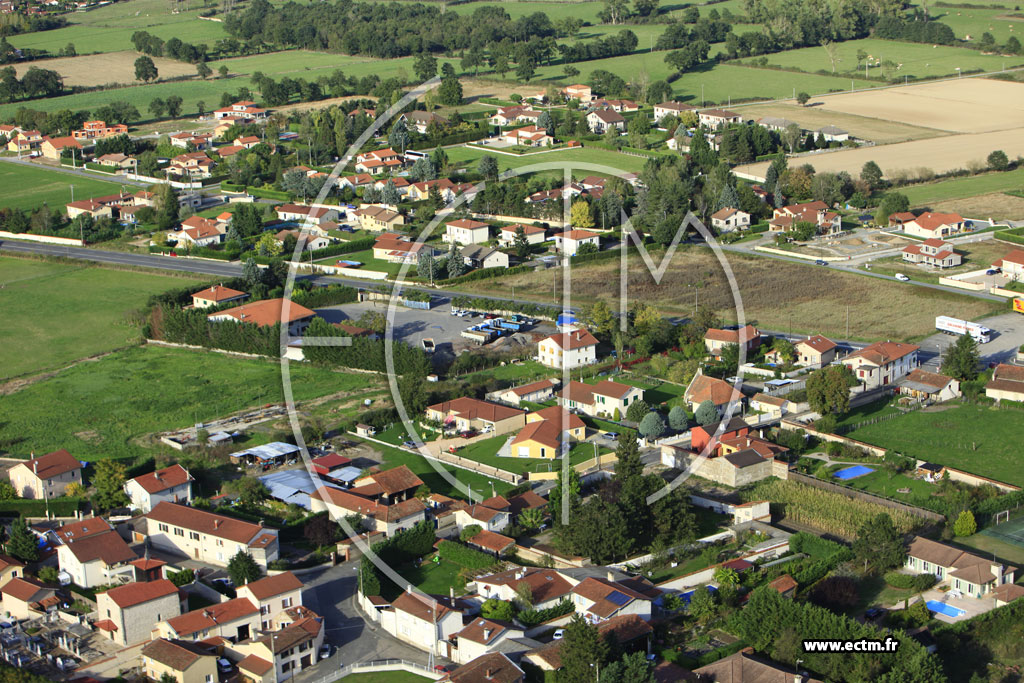 Photo arienne de Montrond-les-Bains (Meylieu)