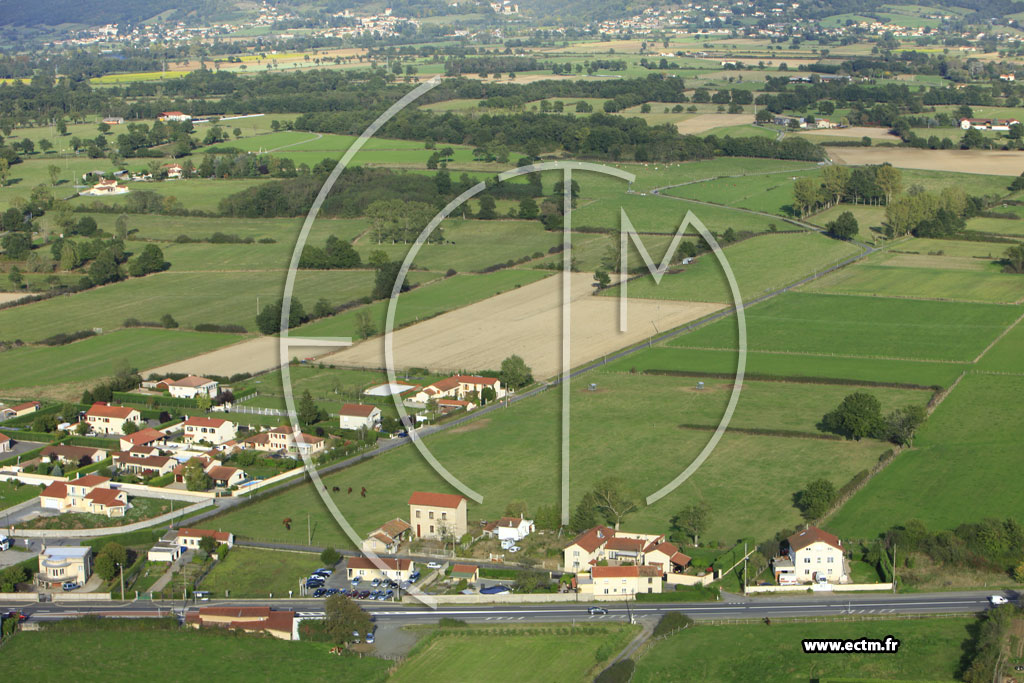 Photo arienne de Montrond-les-Bains (Meylieu)