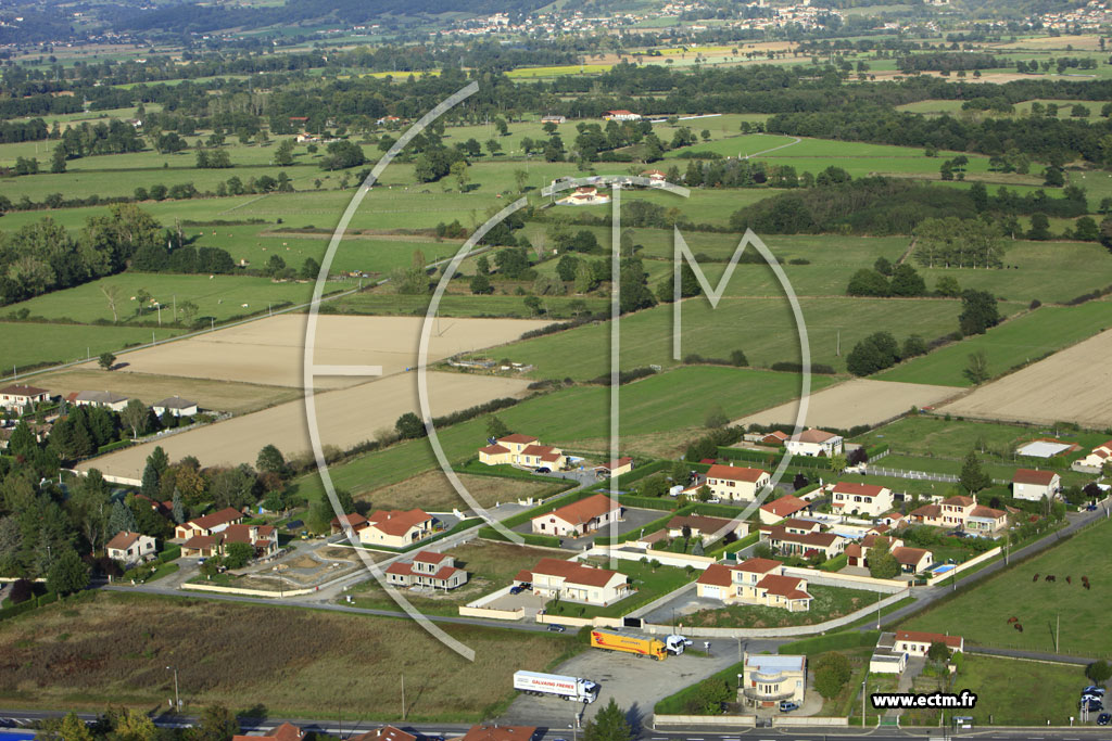 Photo arienne de Montrond-les-Bains (Meylieu)
