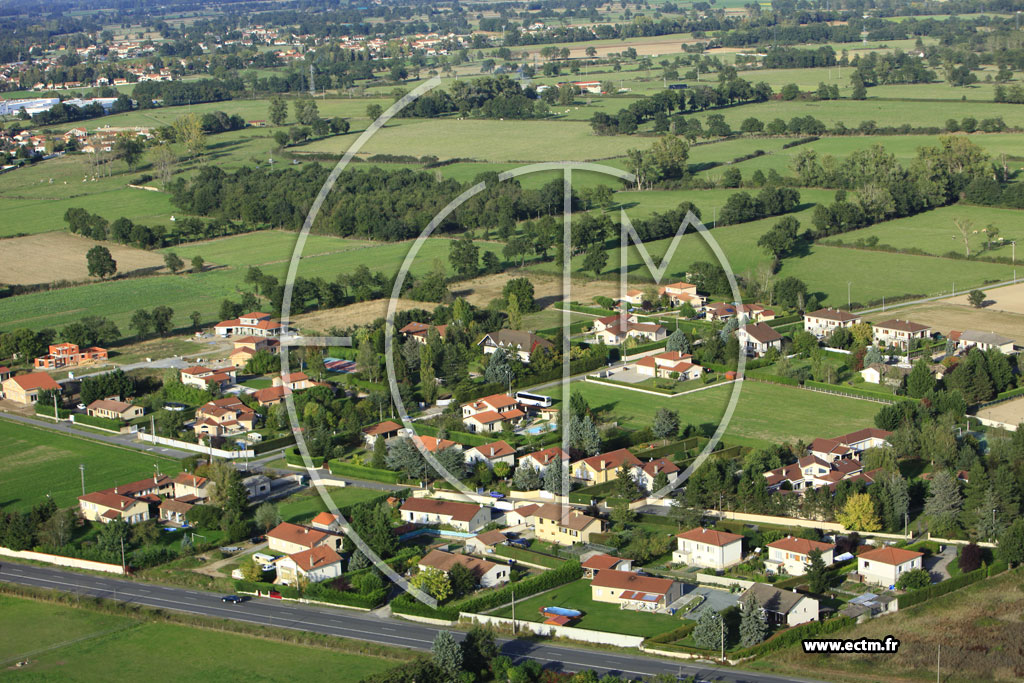 Photo arienne de Montrond-les-Bains (Meylieu)