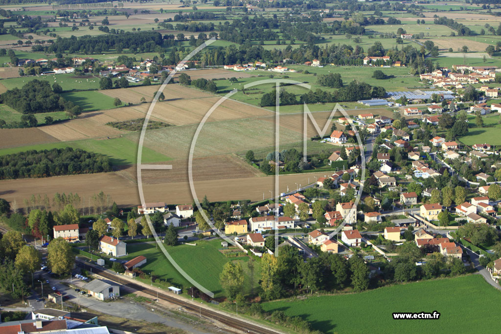 Photo arienne de Saint-Andr-le-Puy