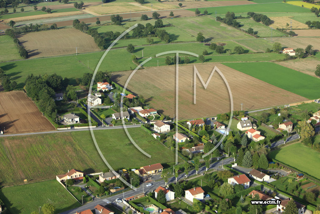 Photo arienne de Saint-Andr-le-Puy