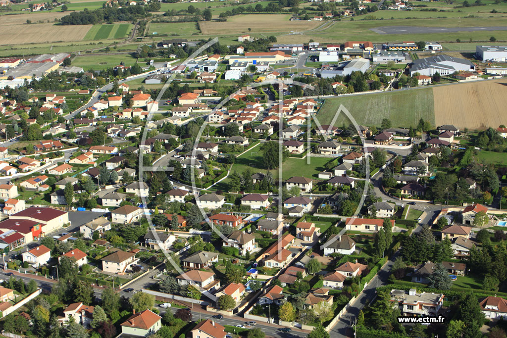 Photo arienne de Veauche (Avenue d'Andrzieux)