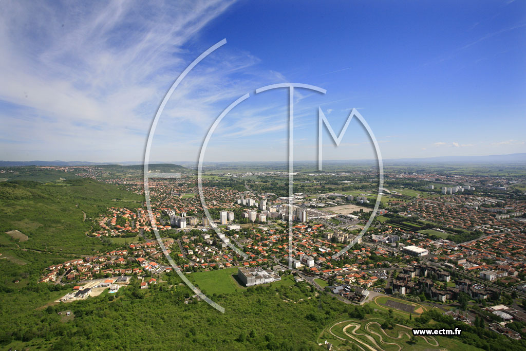 Photo arienne de Clermont-Ferrand (Quartier Croix Neyrat)