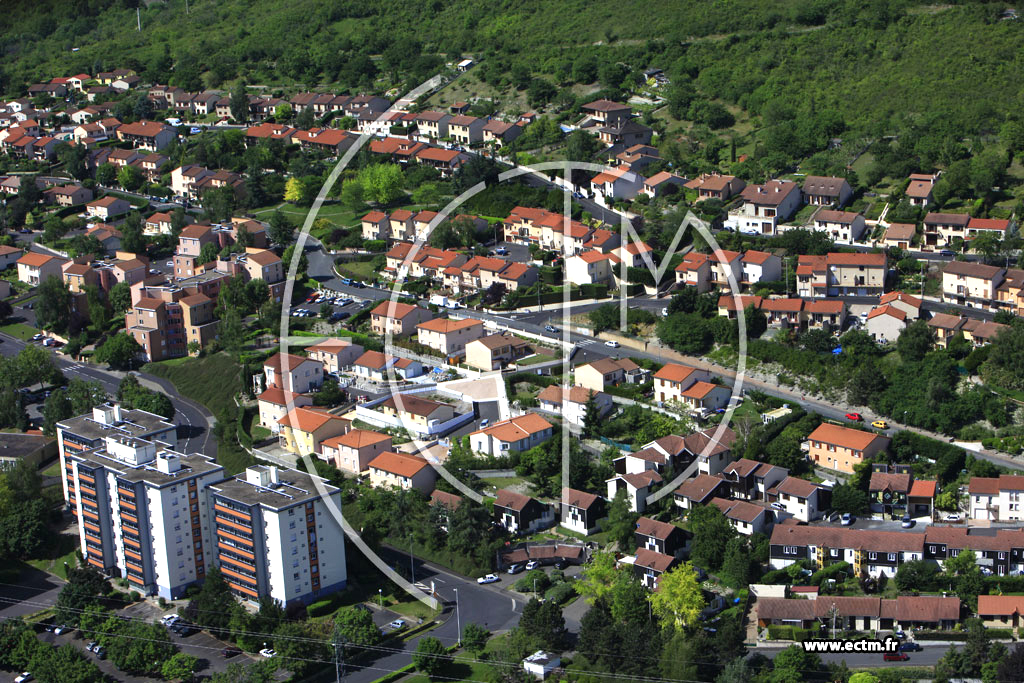 Photo arienne de Clermont-Ferrand (Quartier Croix Neyrat)