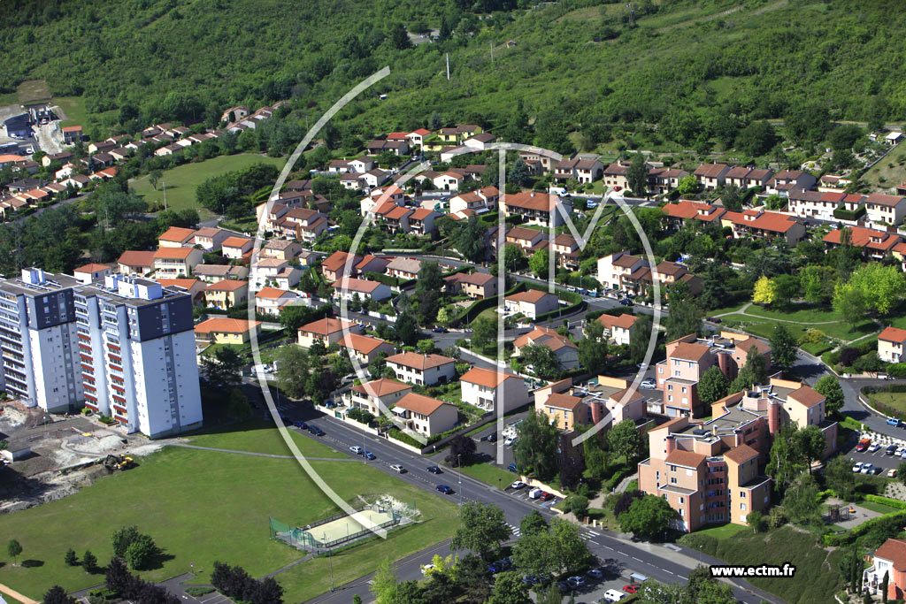Photo arienne de Clermont-Ferrand (Quartier Croix Neyrat)