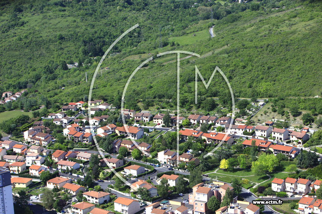 Photo arienne de Clermont-Ferrand (Quartier Croix Neyrat)