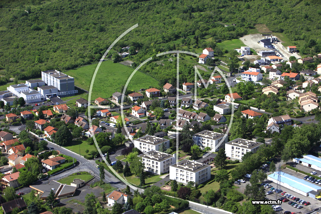 Photo arienne de Clermont-Ferrand (Quartier Croix Neyrat)