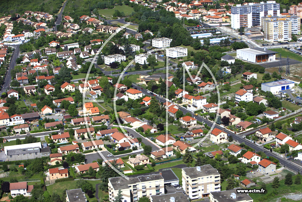 Photo arienne de Clermont-Ferrand (Quartier Croix Neyrat)