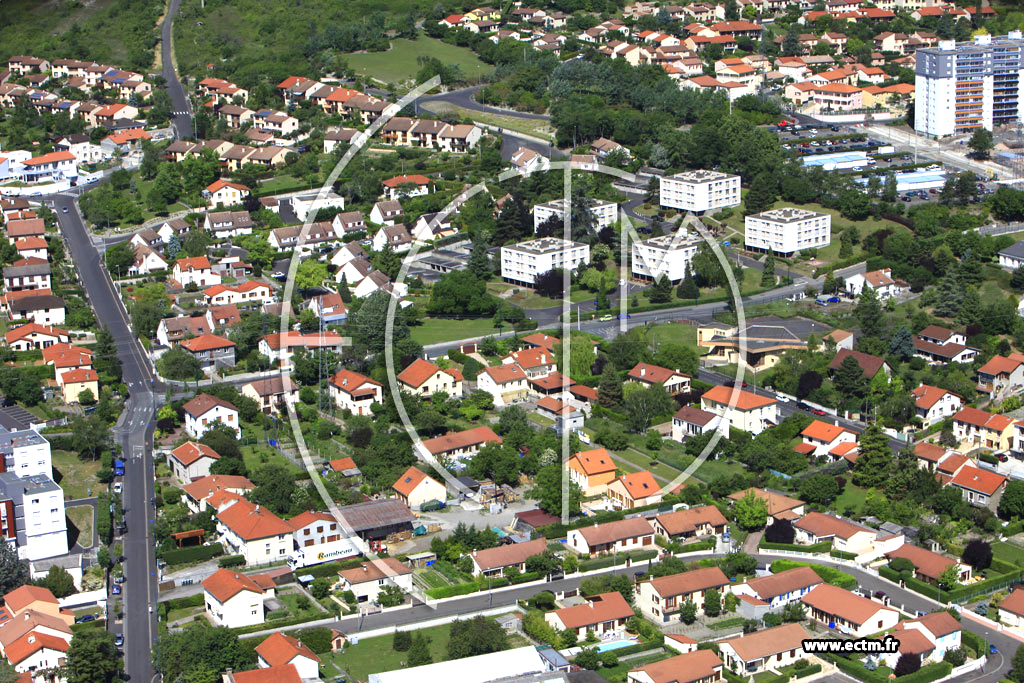 Photo arienne de Clermont-Ferrand (Quartier Croix Neyrat)