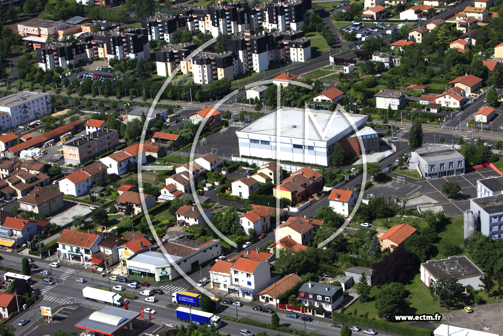 Photo arienne de Clermont-Ferrand (Quartier Croix Neyrat)