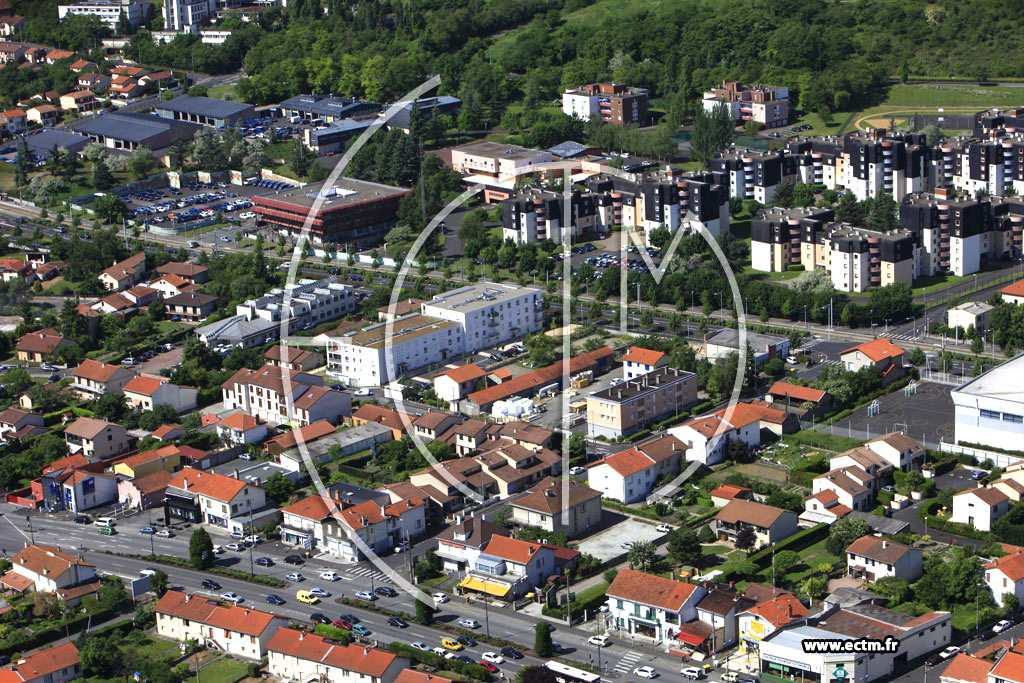 Photo arienne de Clermont-Ferrand (Quartier Croix Neyrat)