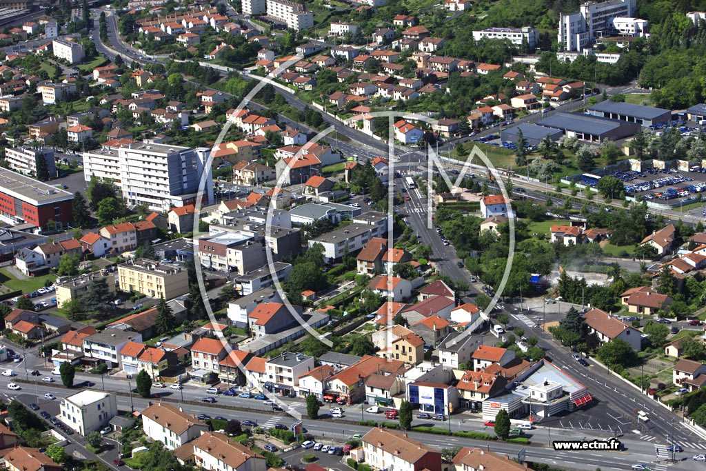 Photo arienne de Clermont-Ferrand (Quartier Croix Neyrat)